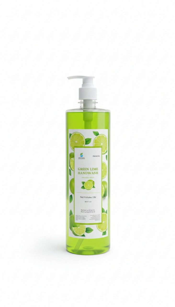GREEN LIME HAND WASH- 1 LTR