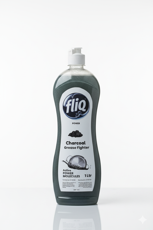 CHARCOAL DISHWASH FLIQ - 1 LTR